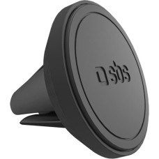 SBS Magnētiskais automašīnas turētājs viedtālrunim ar diametru 40 mm, paredzēts gaisa atverei - melns