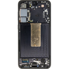 LCD display + Touch Unit + Front Cover Samsung S916 Galaxy S23+ Black (Service Pack)