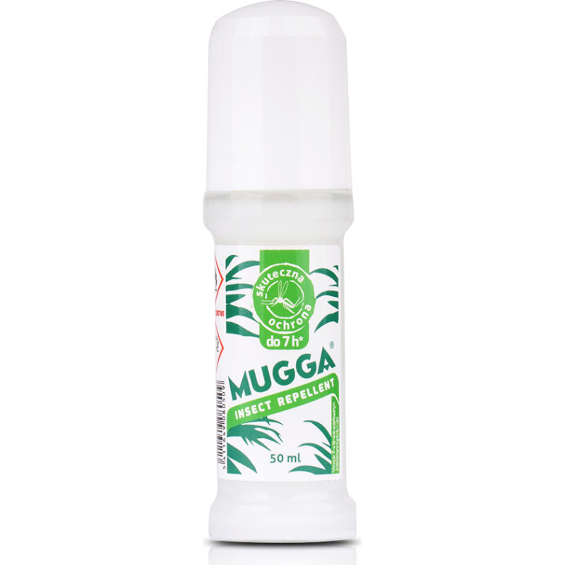 Mugga - Kukaiņu atbaidīšanas līdzeklis - DEET 20% - Rullītis - 50 ml - 8050