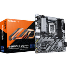 GIGABYTE B860M D3HP Motherboard - Intel Core Ultra Series CPUs  4+1+2+1 Phases VRM  up to 9066MHz DDR5  2xPCIe 4.0 M.2  GbE LAN  USB 3.2 Gen