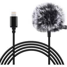 Jack Puluz tie microphone with clip PU426 1.5m 3.5mm Lightning