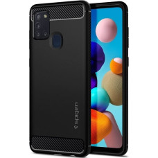 Spigen Rugged Armor Samsung A217 A21sACS00974 |black matte