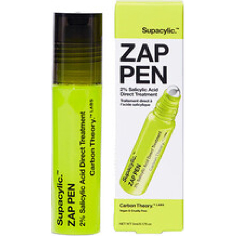 Carbon Theory Supacylic. Zap Pen Salicylic Acid Direct Treatment - Roll-on na nedokonalosti pleti