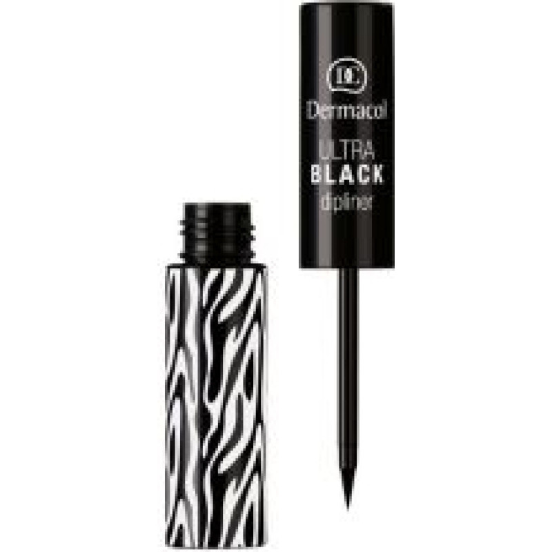 Dermacol Ultra Black Dipliner - Liquid Eyeliner 2.8 ml.