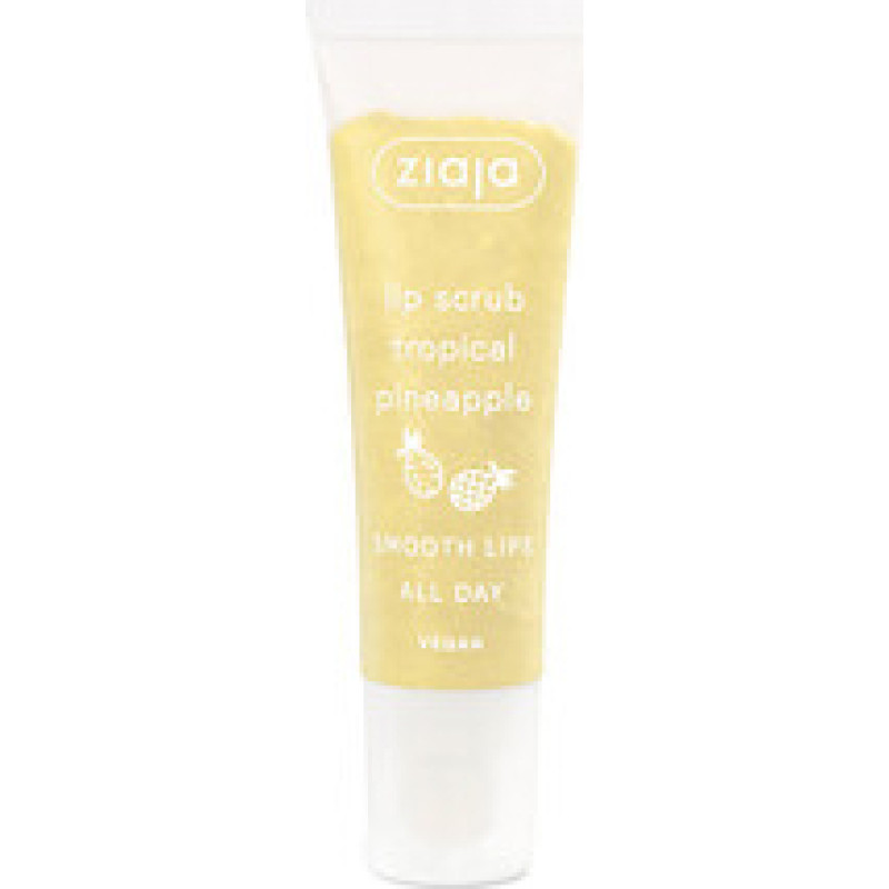 Ziaja Tropical Pineapple Lip Scrub.