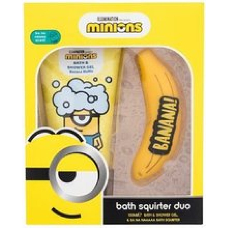 Fragrances For Children Minions Gift set Shower gel 150 ml and bath toy
