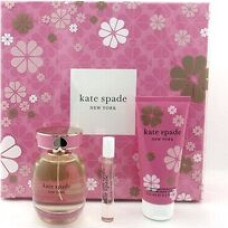 Kate Spade New York Gift Set EDP 100 ml, EDP mini 7.5 ml, and body lotion 100 ml.