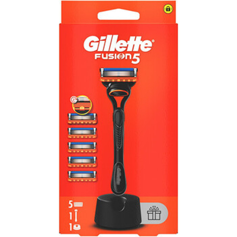 Gillette Fusion - Razor + 5 blades.