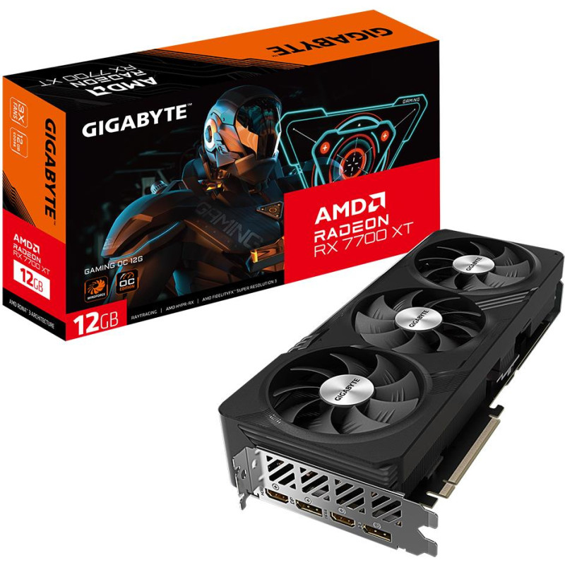 Gigabyte Radeon RX 7700 XT GAMING OC 12G 12GB OC Edition