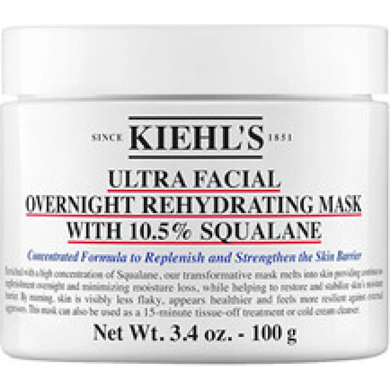 Kiehl's Since 1851 Ultra Facial Overnight Hydrating Face Mask with 10.5% Squalane, Size: 7.1 Oz, None