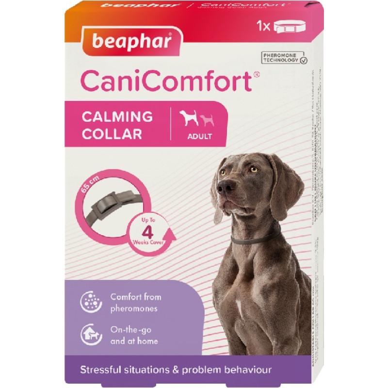 Beaphar Nomierino&scaron;s l&shy;īdzeklis suņiem - CANICOMFORT COLLAR DOG 65CM