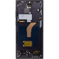 LCD display + Touch Unit + Front Cover for Samsung S908 Galaxy S22 Ultra Phantom Black