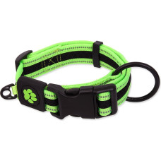 Placek Kakla siksna - Placek Active Dog Collar Fluffy XL lime 3,8x44-70cm