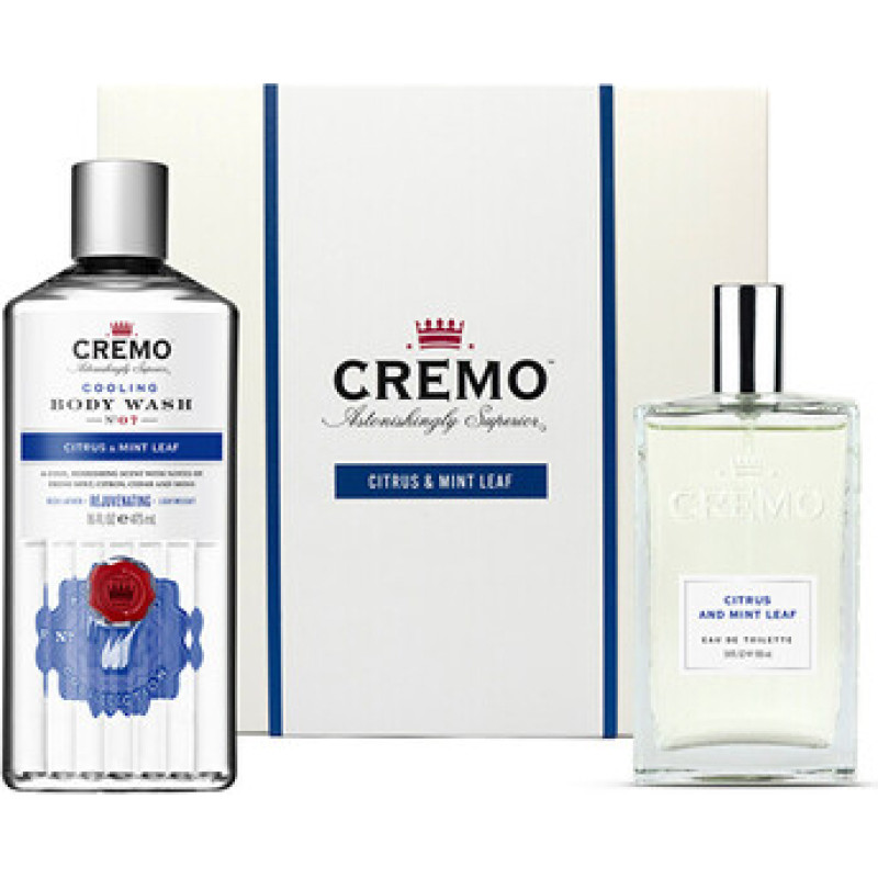 Cremo Citrus & Mint Leaf Set - Body Care Gift Set.