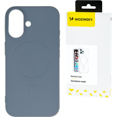 Wozinsky Samsung Galaxy S24 FE silikona maciņš MagSafe - pelēks