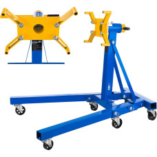MSW Ātrumkārbas dzinēja statīvs, grozāms, salokāms, 900kg MS-900