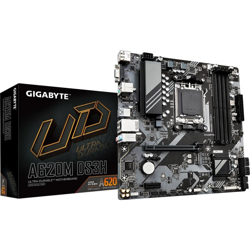 A620M DS3H AM5 4DDR5 HDMI|DP M.2 mATX