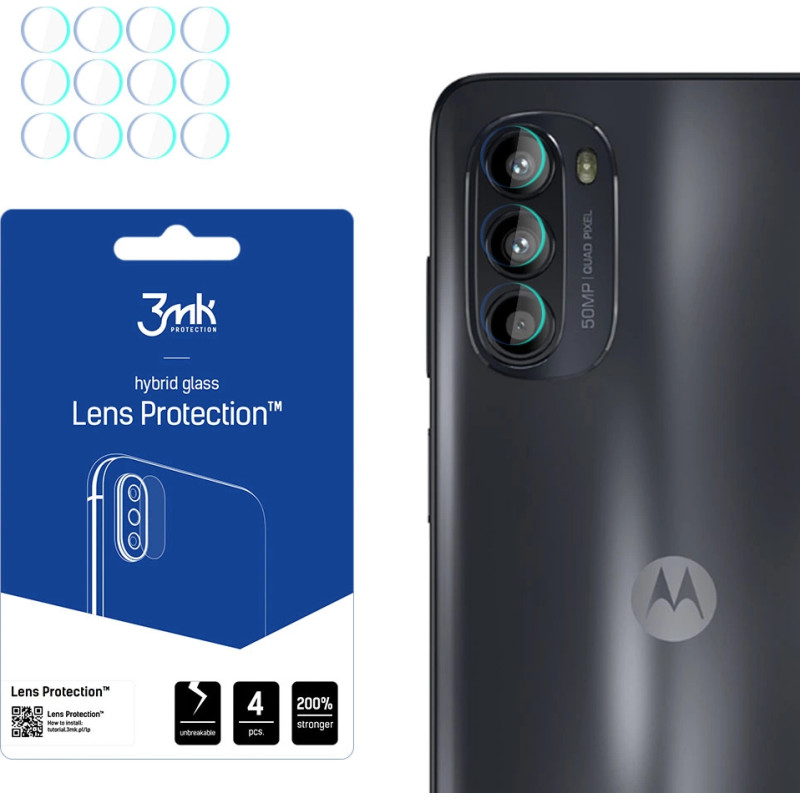 3Mk Protection 3mk Lens Protection&acirc;&cent; hybrid camera glass for Motorola Moto G52