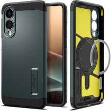 Spigen Tough Armor MagSafe Case for Samsung Galaxy S25 Edge - Green|Black