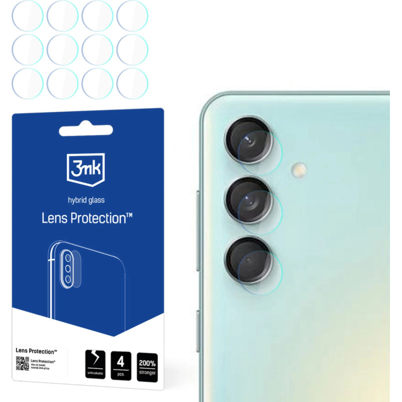 3Mk Protection 3mk Lens Protectionâ¢ hybrid camera glass for Samsung Galaxy M55