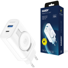 3Mk Protection Inductive mains charger 3mk HARDY Charger PD 2in1 33W USB-C USB-A - white