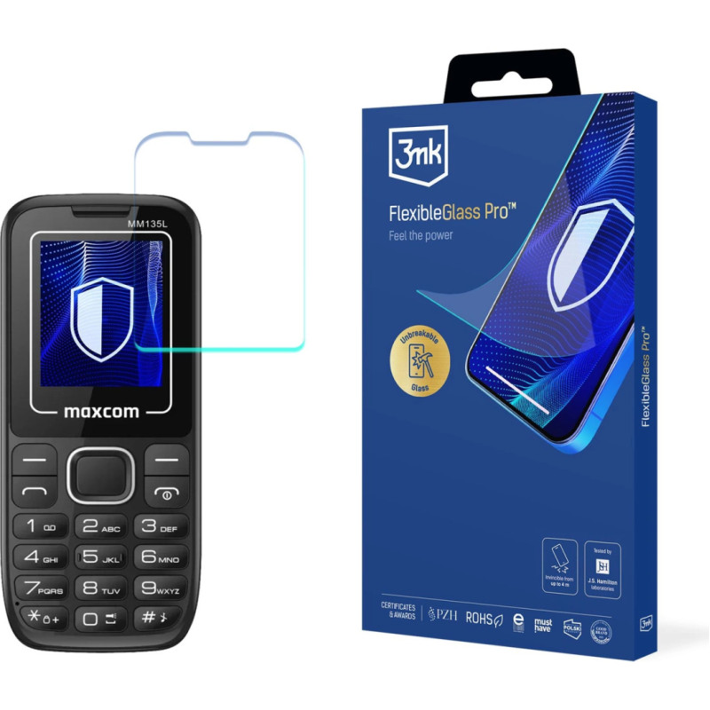 3Mk Protection Hybrid glass 3mk FlexibleGlass Pro on Maxcom Classic MM135L