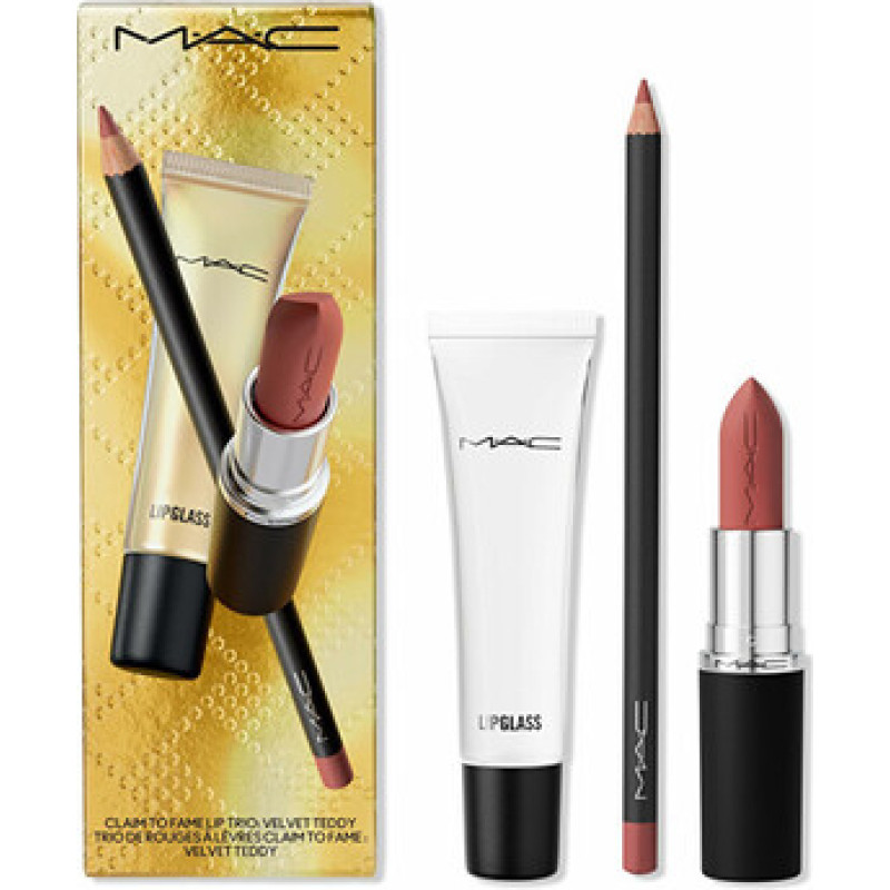 MAC Claim to Fame Velvet Teddy Lip Trio