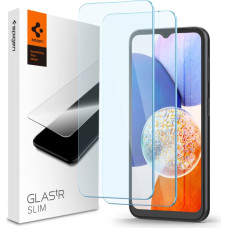Spigen Rūdīts stikls Samsung Galaxy A15 4G / 5G / A25 5G Glas.tR Slim - 2 gab.