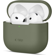 TECH-PROTECT SILICONE APPLE AIRPODS 4 OLIVE GREEN