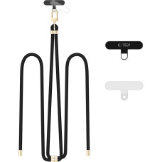 TECH-PROTECT C7S ROPE CROSSBODY STRAP BLACK|GOLD