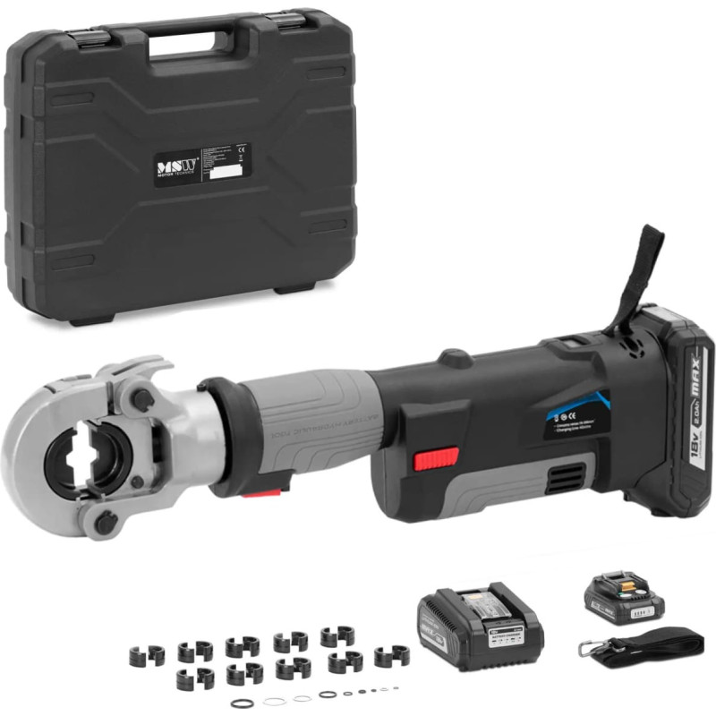 MSW Akumulatora kabeļu gofrē&scaron;anas ma&scaron;īna 16-300 mm2 60 kN