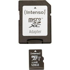 Intenso 128 GB microSDXC + SD adapter
