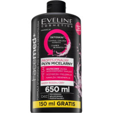 Eveline FaceMed+ Detoskin profesionālais micelārais ūdens 650 ml