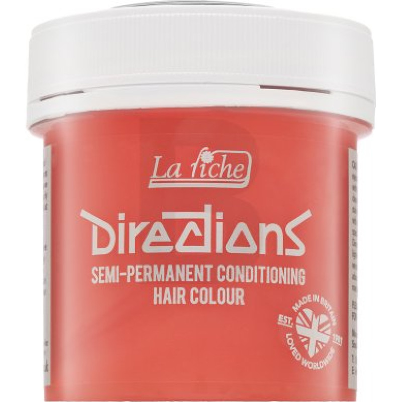 La Rich&eacute; Directions puspermanentā kondicionējo&scaron;ā matu krāsa puspermanentā matu krāsa Pastel Pink 88 ml