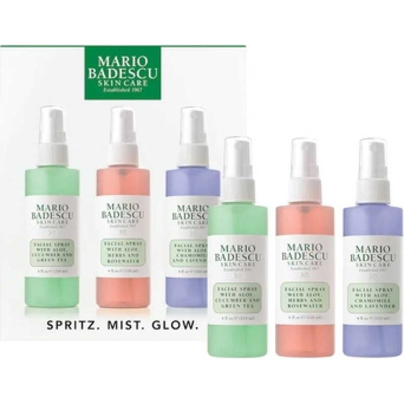 Mario Badescu Spritz Mist & Glow Set