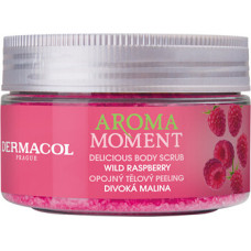 Dermacol Aroma Moment Divoká malina Delicious Body Scrub - Opojný tělový peeling