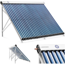 Uniprodo Cauruļveida saules kolektors uz rāmja 250-300 l 30 caurules 6 bar