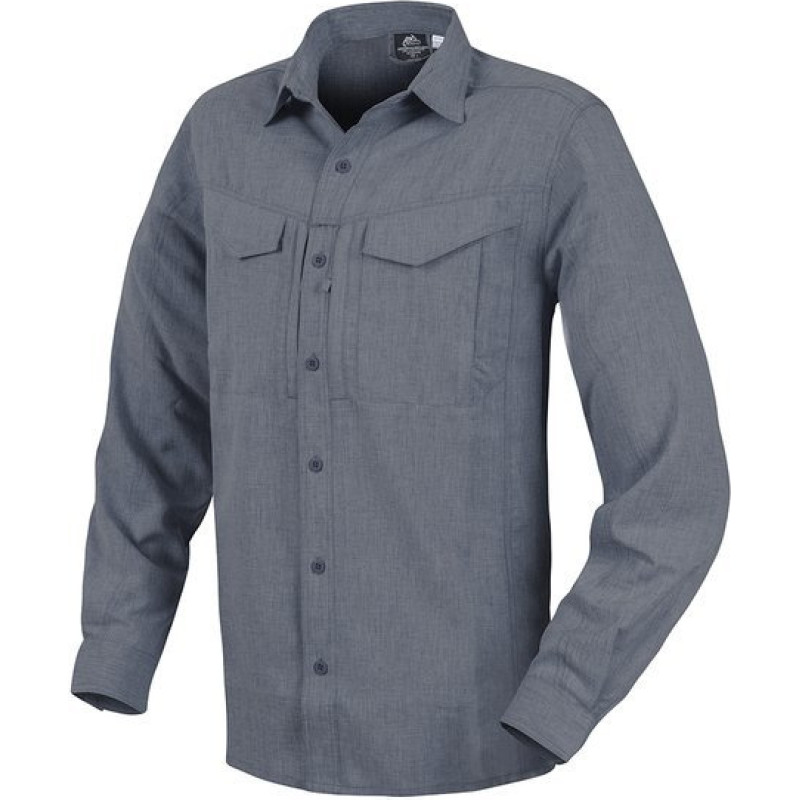 Helikon - Defender Mk2 džentlmeņu krekls - melanžas zils - KO-DGM-PO-6520Y (XXL)