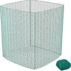 Wiesenfield Siena tīkls siena kūlīšiem zirgu barošanai, acu izmērs 45 x 45 mm, 1,4 x 1,4 x 1,6 m