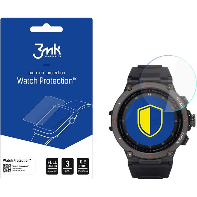 3Mk Protection 3mk Watch Protection&acirc;&cent; v. FlexibleGlass hybrid glass on Garett GRS Pro