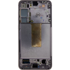 LCD display + Touch Unit + Front Cover Samsung S916 Galaxy S23+ Lavender (Service Pack)