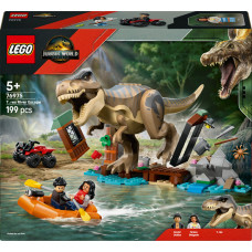 Lego Jurassic World 76975 T. rex and the river escape