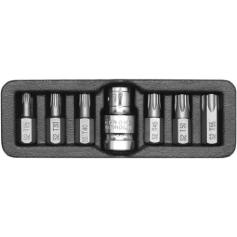 Yato SCREWDRIVER BIT SET |TORX| 7PCS YT-0410 5906083904103
