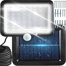 Retoo Āra saules lampa ar krēslas kustības sensoru 108 LED 2200 W