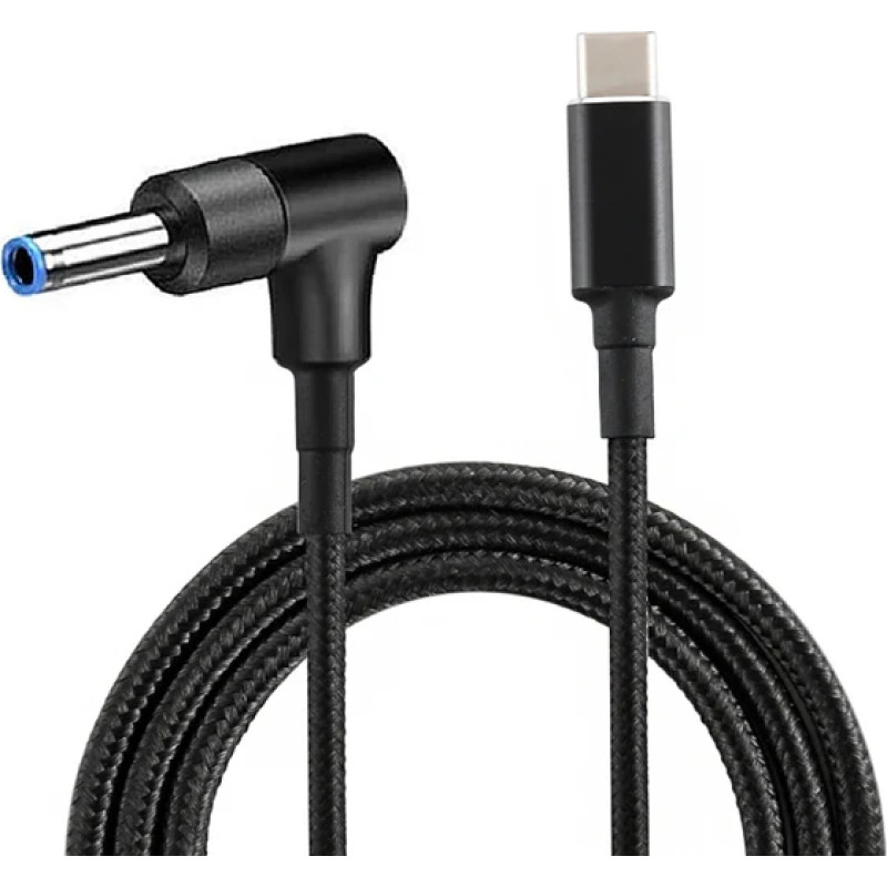 Fusion portatīvo datoru vads USB-C uz HP 4.5x3.0|0.6 mm  | 18,5V-20V | 100W | 1,8m