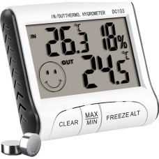 Retoo Meteoroloģiskā stacija ar termometru, higrometru, zondi -10-50C LCD