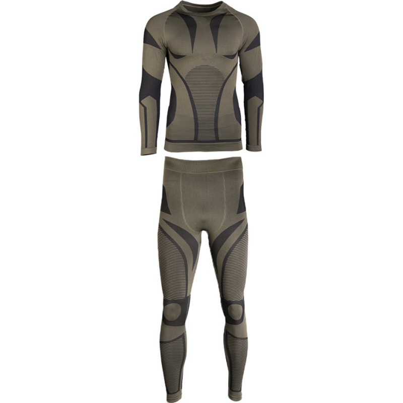 Mil-Tec - Termoveļa ar augstu sniegumu - 4 virzienu elastība - olīvzaļa - 11225001 (L/XL)