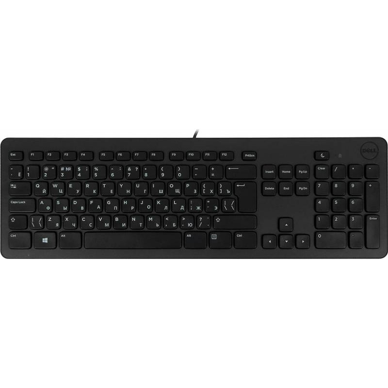 Dell Multimedia Keyboard-KB216 - Russian (QWERTY) - Black