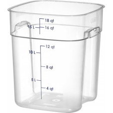 Cambro CamSquares Fresh Pro pārtikas konteiners 17,2 l 289x289x327 mm