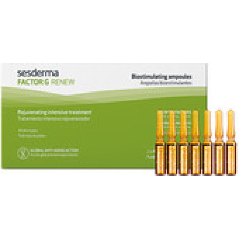 Sesderma Factor G Renew Biostimulating Ampoules ( 7 x 1,5 ml ) - Biostimulačn&iacute; ampule